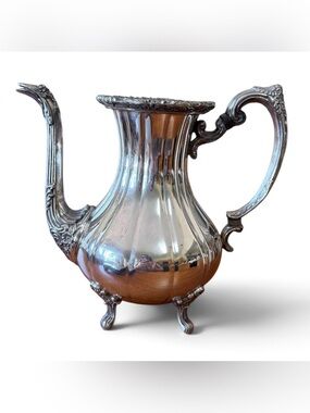 Vintage Sheffield Silver Company Discontinued "Loveland Rose" Coffee or Teapot
